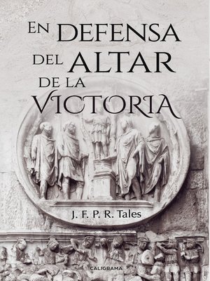 cover image of En defensa del altar de la Victoria